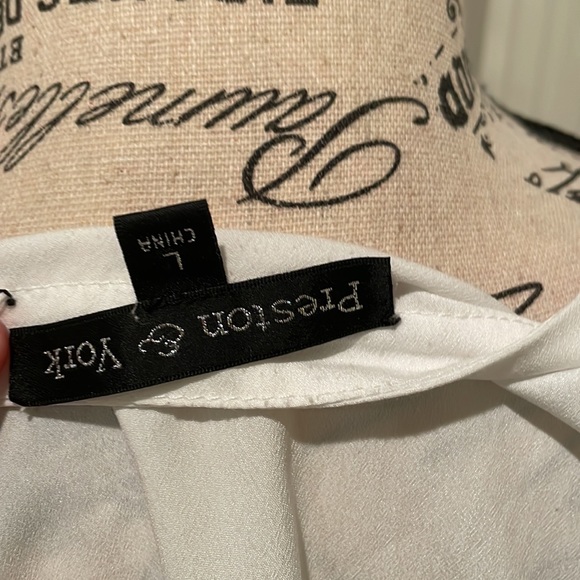 Preston and York Size Large Sheer Top - Picture 4 of 4